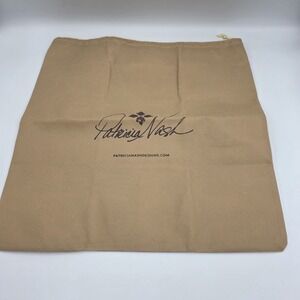 Patricia Nash Drawstring Dust Bag‎ Large Protect Bag Camel Beige 14.50" x 14.50"